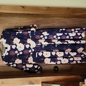 Floral fit ans flare